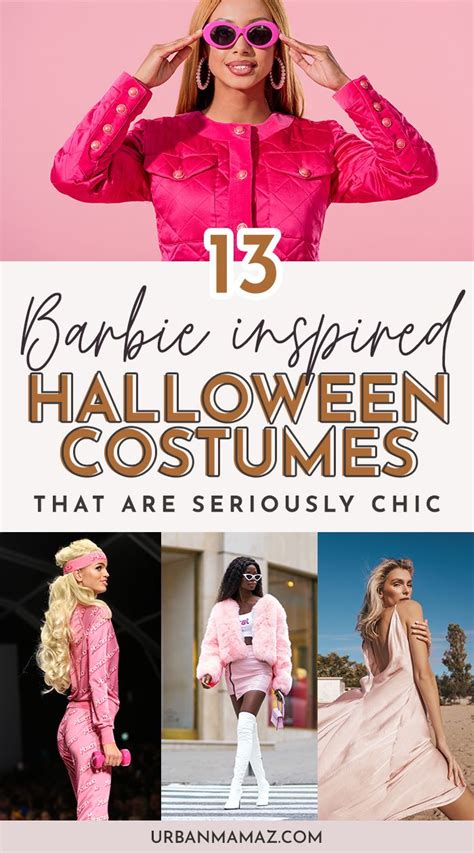 Adult Barbie Halloween Costumes for Men & Women